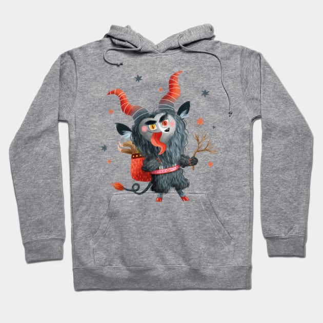 Cute Krampus Hoodie by Geeksarecool